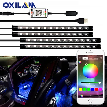 

Car Interior Atmosphere Lights for Geely Atlas Emgrand ec7 x7 gc6 gc5 gc9 gc2 Boyue Decorative Lamp RGB APP Control LED Strip