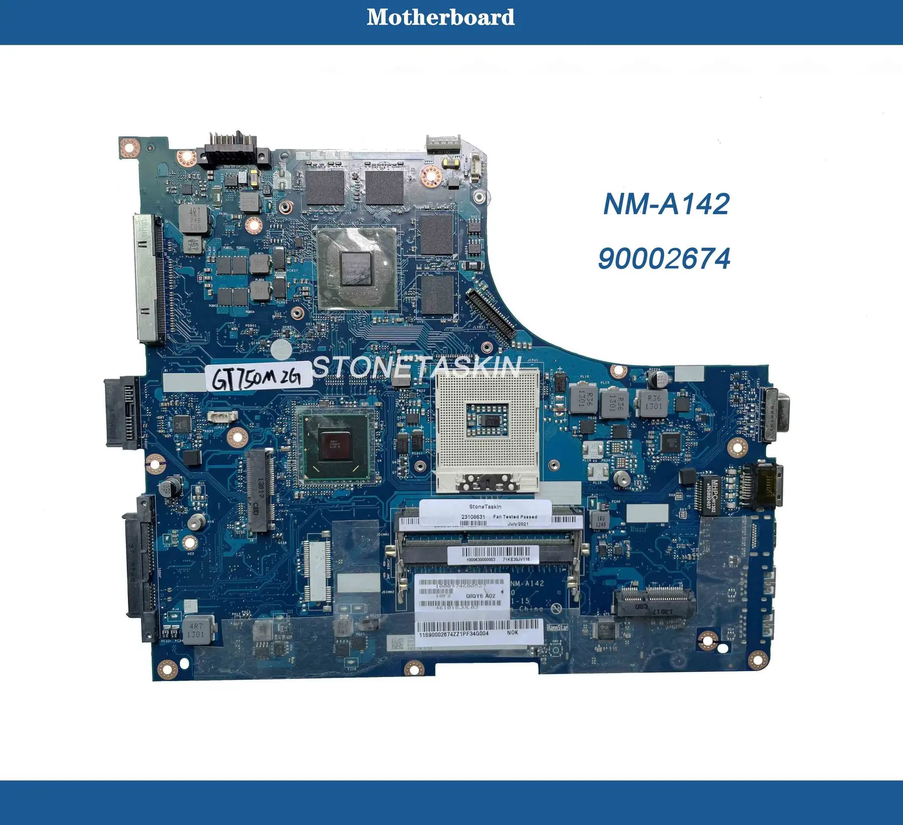 Материнская плата 90002674 для ноутбука Lenovo Ideapad Y500 Y500N QIQY6 NM-A142 DDR3 ОЗУ 2 Гб 100%