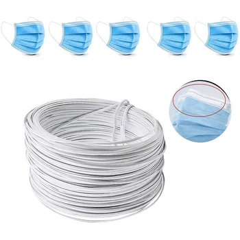 

Trimmable Perfect Face Nose Bone Strip Durable DIY Mask Nose Bridge Strips Flexible Adjustment Nose Bridge / Clamp 3mm