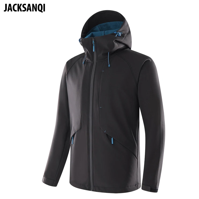 JACKSANQ мужские и женские флисовые походные толстые спортивные куртки ветрозащитный, альпинизм ветровка треккинг Кемпинг Мужское пальто RA335
