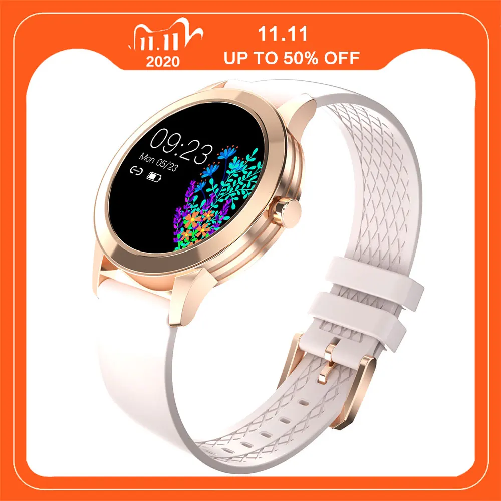 

Fashion Female Smart Watch Waterproof with Blood Pressure Heart Rate Female Menstrual Cycle Monitor Fitness Tracker Wristwatch.