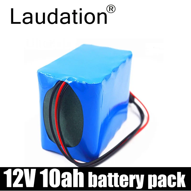 Аккумулятор lauation 12 В 10 Ач 100% новая высокоемкая защита 11 1 литиевая аккумуляторная