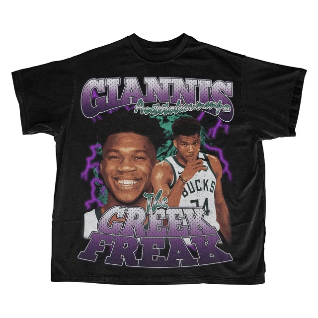 Milwaukee Bucks Giannis Antetokounmpo Greek Freak Shirt, hoodie