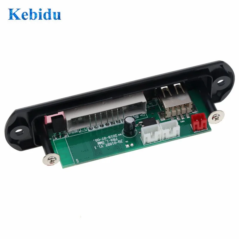 KEBIDU новейший популярный 2017 беспроводной Bluetooth 12 в MP3 WMA декодер плата аудио модуль