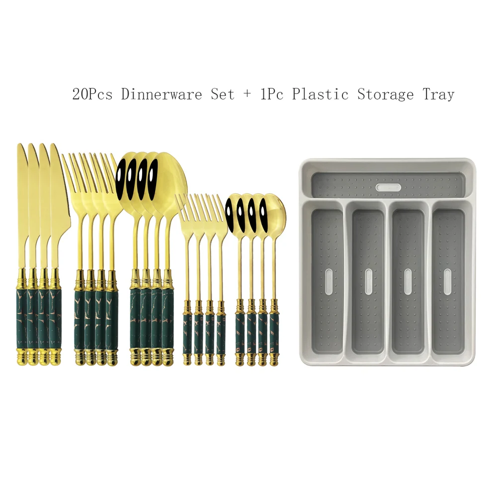 Green Gold Tray