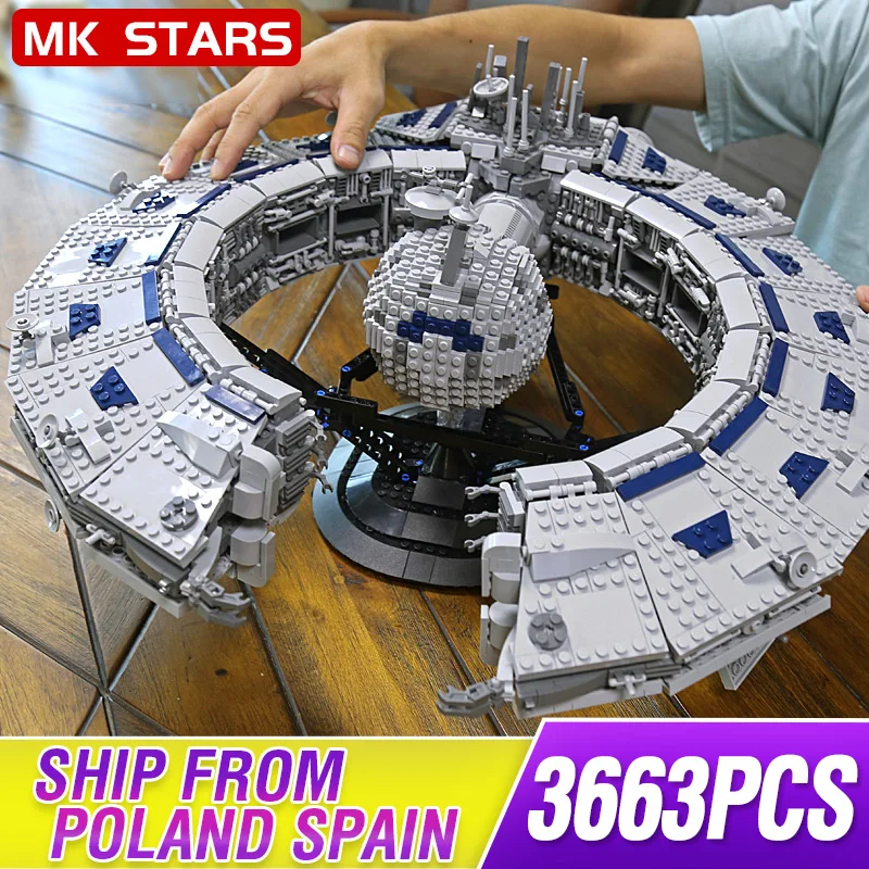 Литейный король MOC разрушитель класс люкрехалка линкор управляющий дроидом