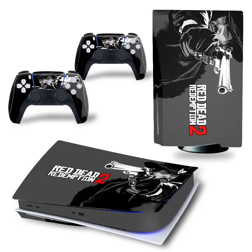 Red Dead Redemption Styles For PS5 Standard Disc Skin Playstation 5 Disk  Console and Controllers Stickers Decal Cover Vinyl - AliExpress