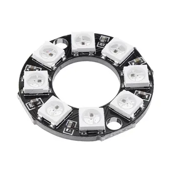 

1pcs 8-bit WS2812 5050 RGB LED intelligent full-color RGB ring development board ring