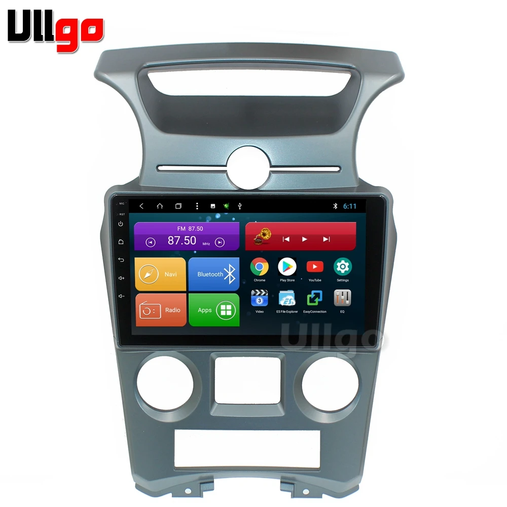 9 'ɺndroid автомобильный DVD GPS для Kia Carens Rondo 2007-2011 Авторадио Головной блок