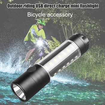

LED Torch Outdoor Emergency Checking Flashlight USB Charging Work Light Multifunctional ALS88