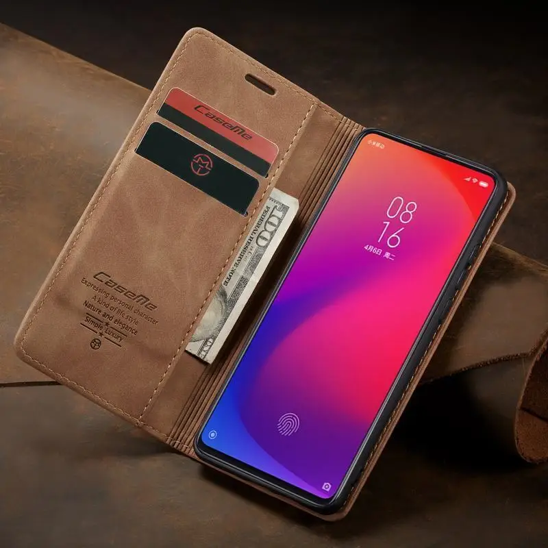 Case For Xiaomi Mi 9 9T Luxury Multifunctional Magnetic Flip Leather Wallet Bumper Phone Cover On Xiomi Mi 9 T Mi9 Mi9t Pro Etui