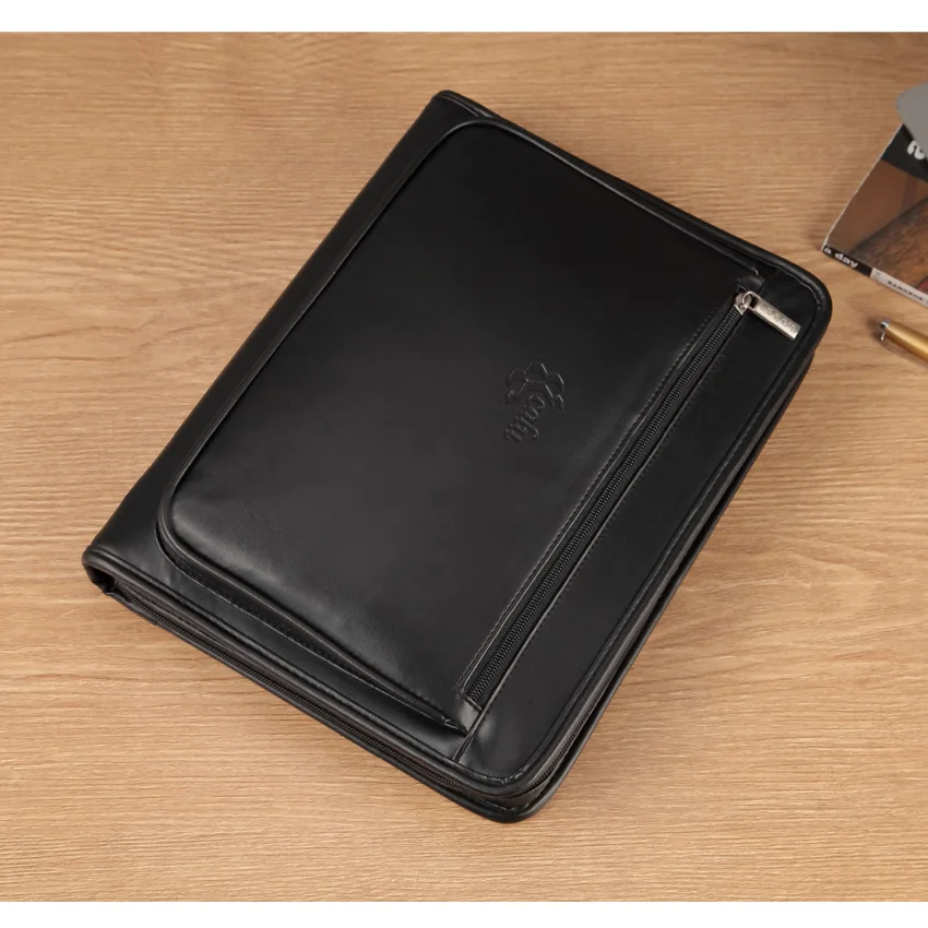 Новая папка для документов A4 padfolio Портфолио a4 портфель блокнот из искусственной