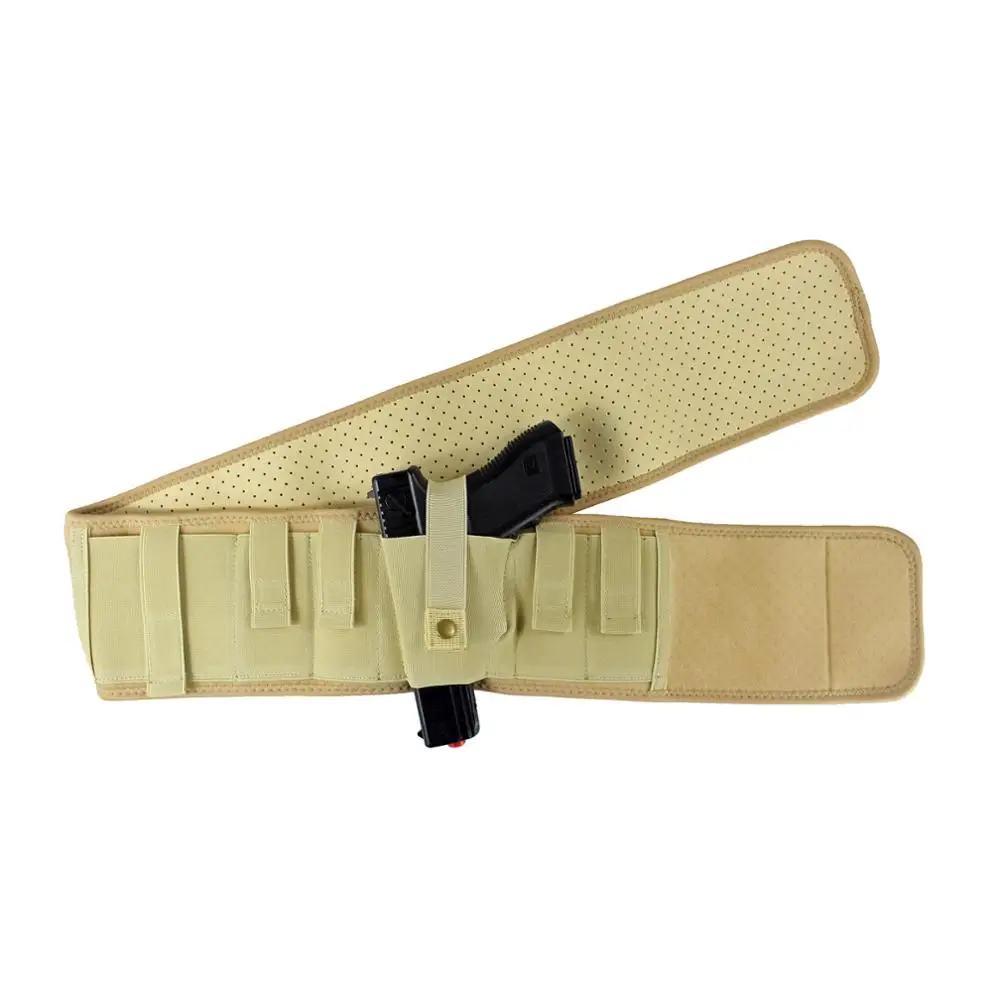 Super Comfortable Elite Mission Both Hands Belly with Holster Concealed Carrying