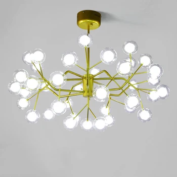 

Modern LED Chandelier Lighting Glass Light Fixtures Living Room Bedroom Home Decor Pendant Lamp Lights LOFT Chandeliers Lighting