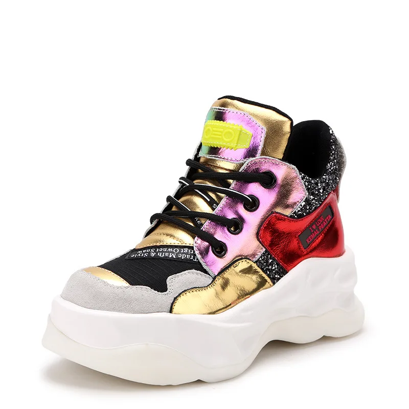 

Allwesome Fashion Tennis Femininos Platforma Sneakers Chunky Women Shoes Winter Women Sneakers Dad Shoes Woman Zapatos De Mujer