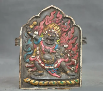 

wedding decoration 6" Tibet Buddhism bronze Hevajra Mandkesvara HAPPY Budda Yab-Yum Buddha statue