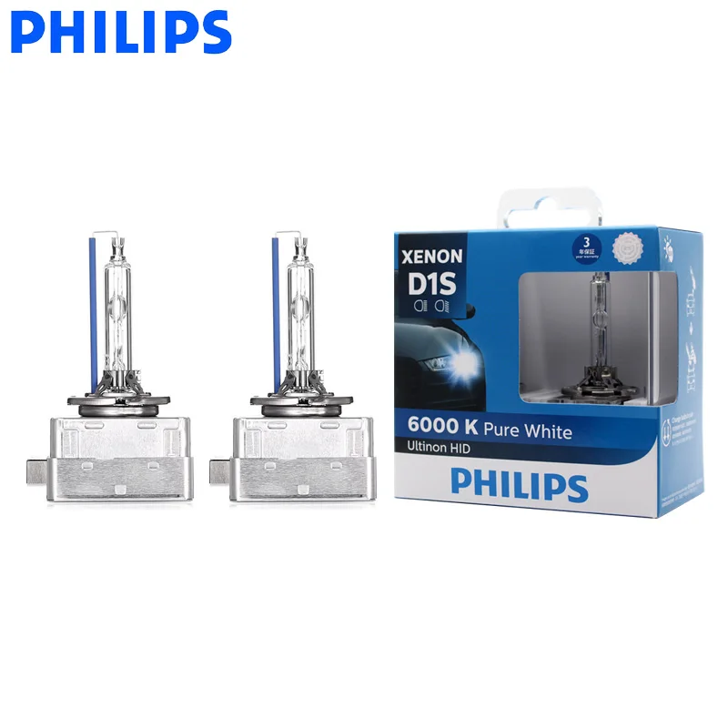 Philips D1S 85410WXX2 35 Вт ксеноновый Ultinon HID 6000K яркий белый светильник автомобильный