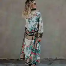 long kimonos and kaftans