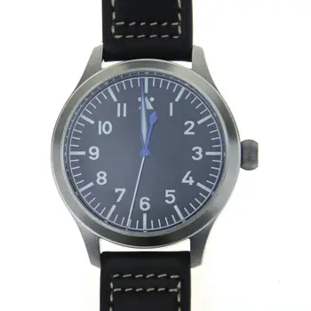 

Mens FOD high beat pilot enamel dial diver watch 300m flieger b-uhr typeA