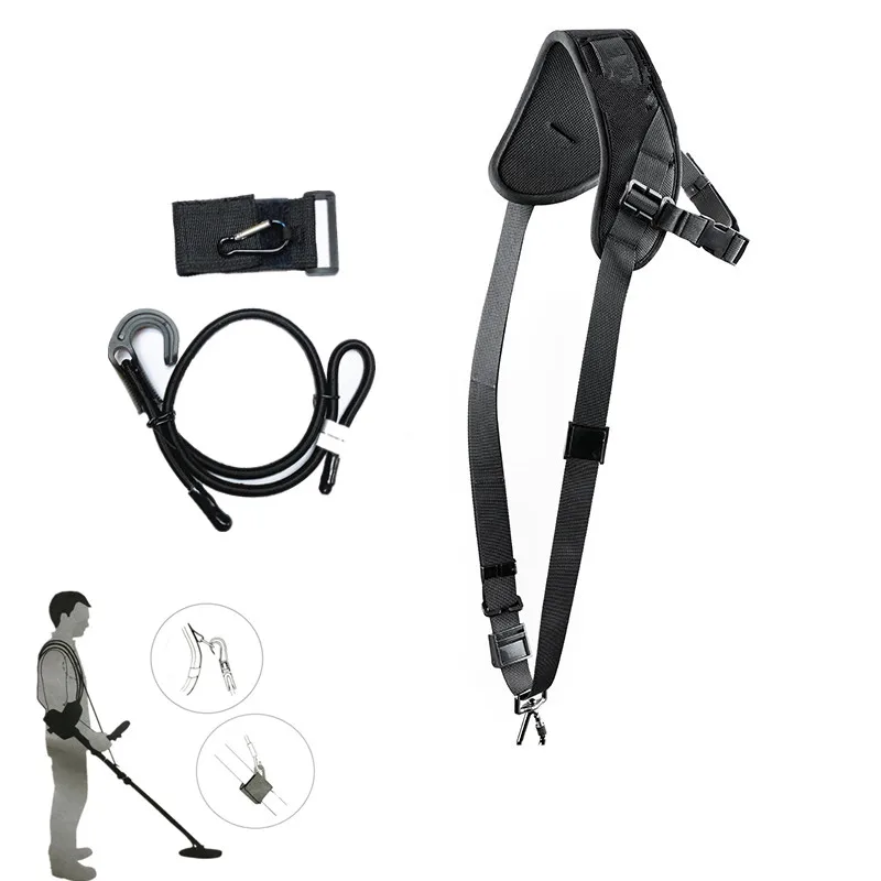 Generic Gold Detecting  Accessories Load-Bearing strap Harness Sling Support for underground Metal Detector