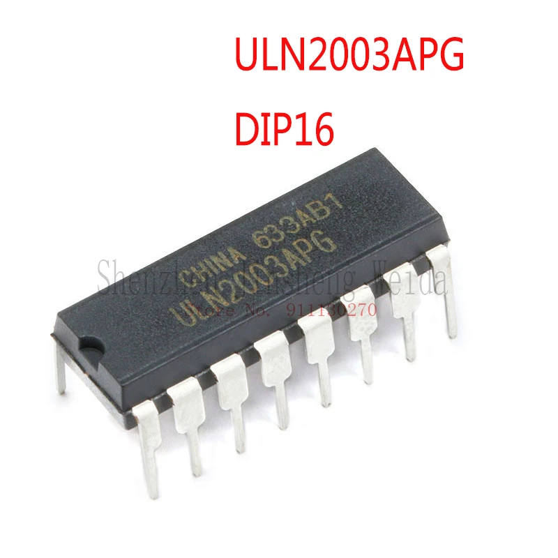5 шт. ULN2003APG DIP16 ULN2003 DIP-16 2003 новый и оригинальный IC | Электронные компоненты