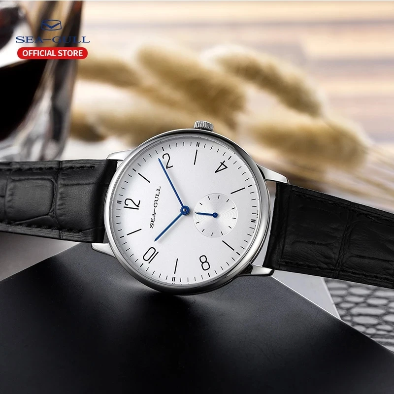 Seagull watch Ultra Thin 8mm Hand Wind Men's Watch high