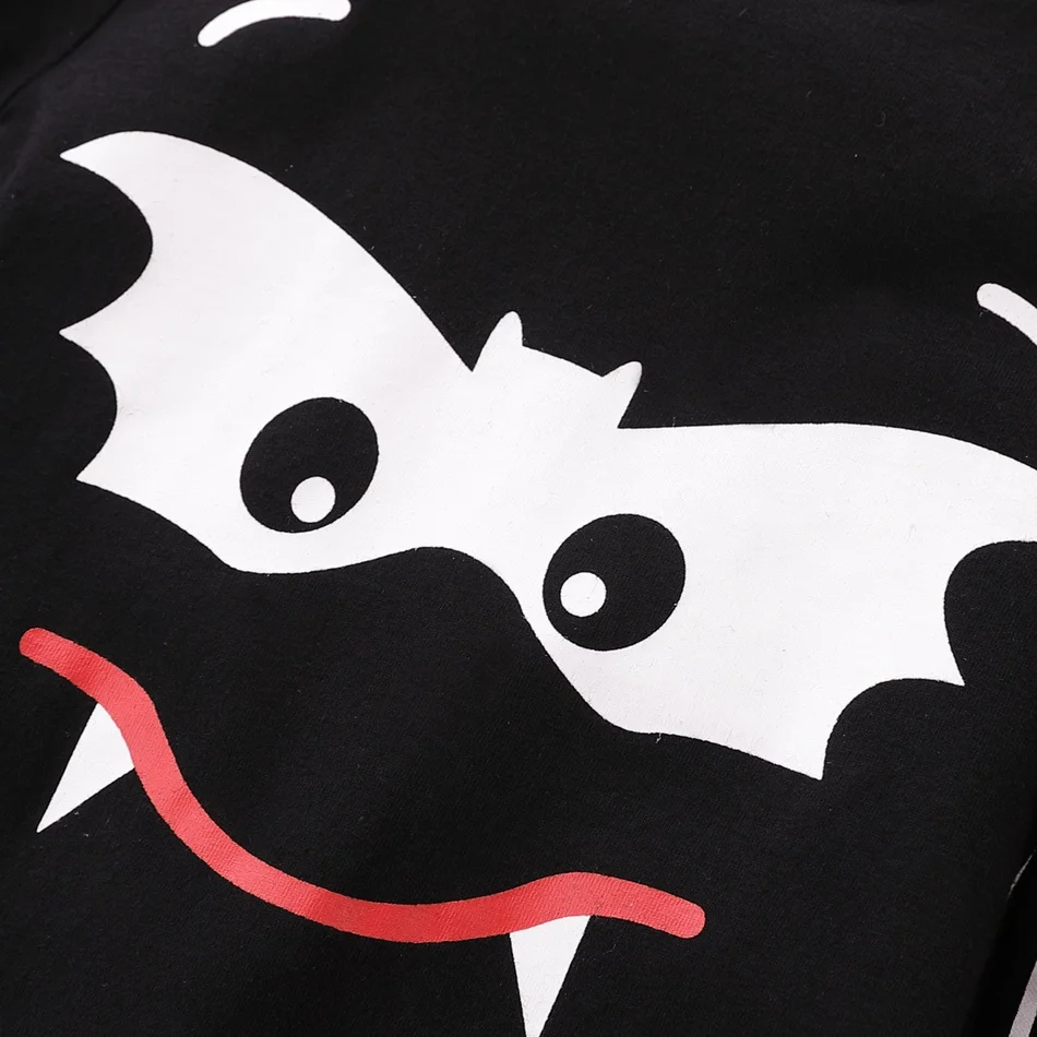 Autumn and Winter Baby Halloween Bat Jumpsuit Baby Unisex Party
