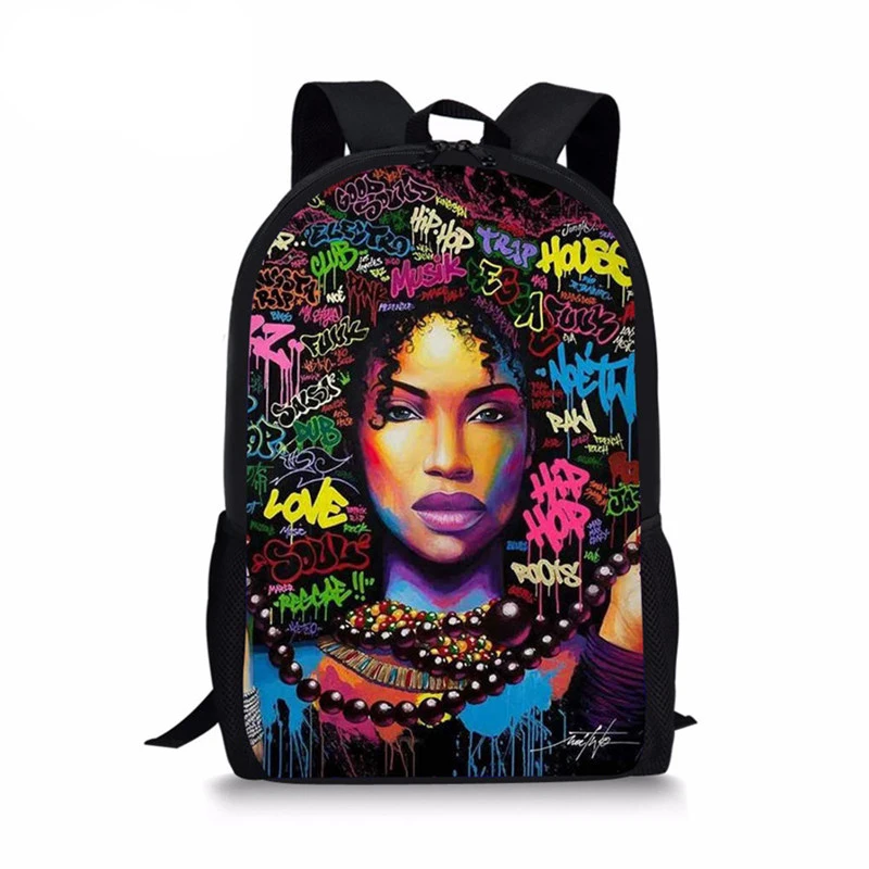 afro bookbag