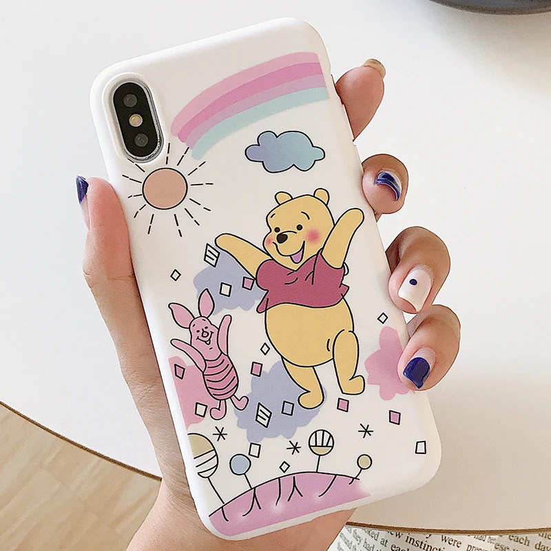 9 Милый мультяшный чехол для телефона Apple iphone 6 6s 7 8 plus x xs xr max 11 Чехлы для телефона из термополиуретана силиконовый Задний Бампер Мягкий защитный чехол - Цвет: 9