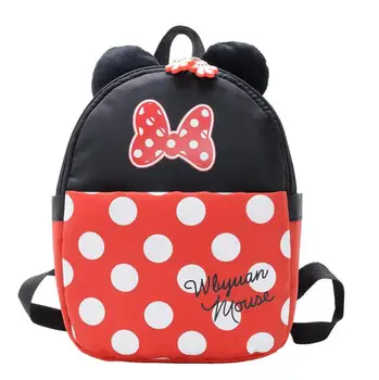 

Mickey Minnie Anti-Lost Backpack Cartoon Kids School Bags For Girls Kindergarten Toddler Children School Backpack For Boys