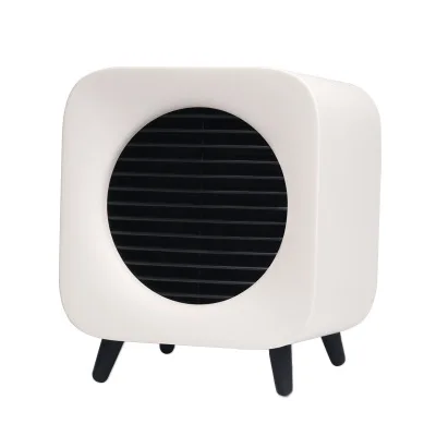 White Kbxstart Smart Heater Office Desktop Portable Two-speed Adjustment Warmer Dormitory Home Winter Warm Foot Hand 220V 800W - Цвет: White