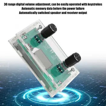 

diy amplifier kit Green & Digital Stereo Frequency Modulation FM Radio Receiver Module 3.0-5.0V 500mW sonorisation