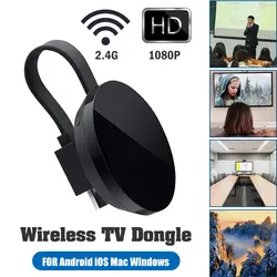 DLNA netflex Miracast TV Stick Беспроводной ключ музыкальные медиа-HD WIFI TV ключ обмена потоковыми мультимедийными данными (airplay для ios под andriod для google home