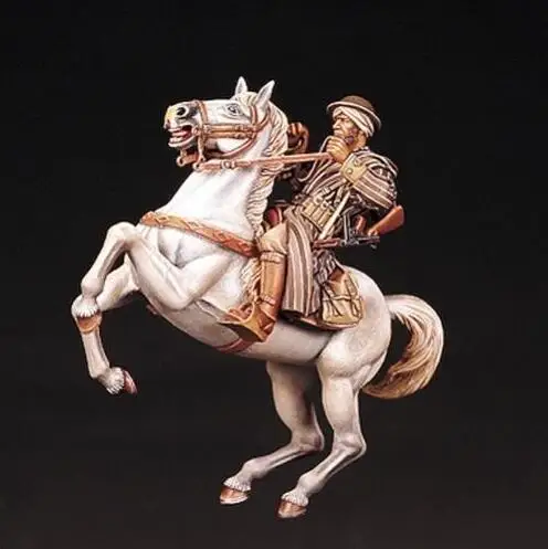 Неокрашенная фигурка из смолы в масштабе 1/35 французская кавалерия колониальном