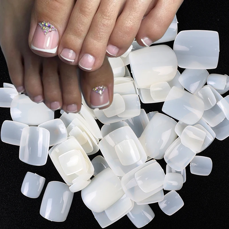 

Искусственный Полный охват фотоэлементов для украшения ногтей инструменты для красоты ногтей натуральный/прозрачный/белый