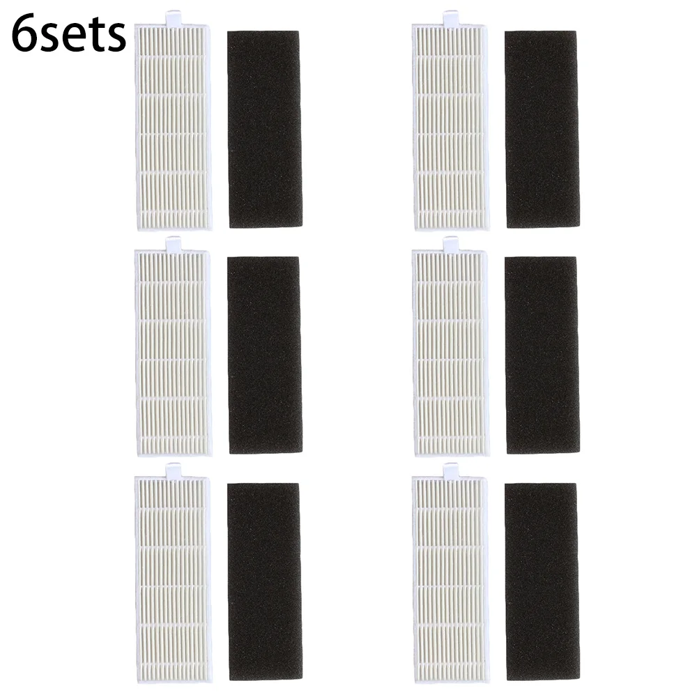 6 Sets Filter Sponge For Tefal RG6871WH RR68OF0 Robot Vacuum Cleaner