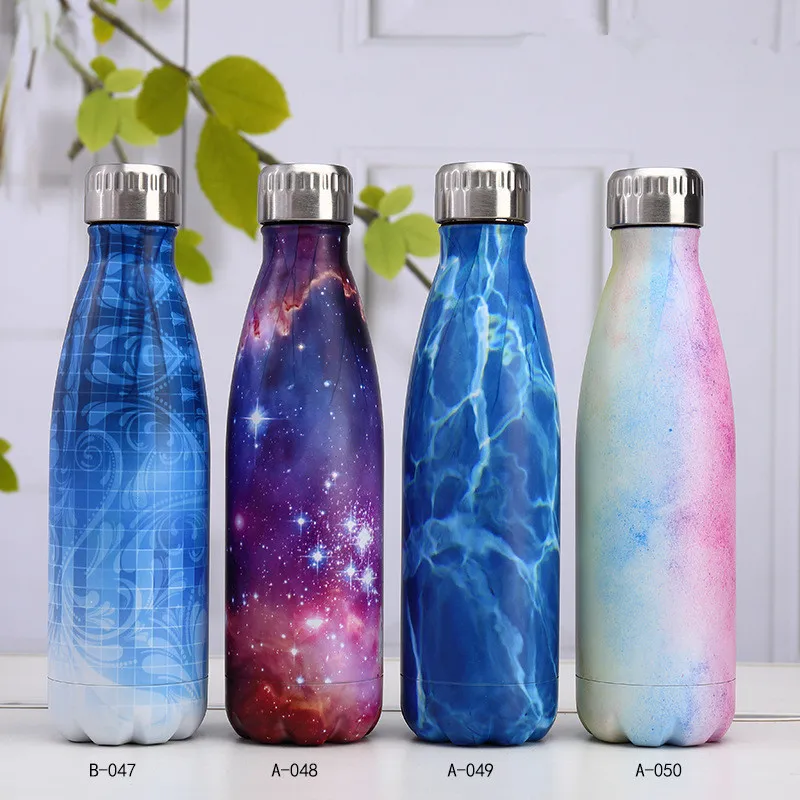

500ML Portable Thermos Bottle Girl Boy Stainless Steel Water Bottle Vacuum Flasks Insulated Cup High Capacity Student Travel Mug