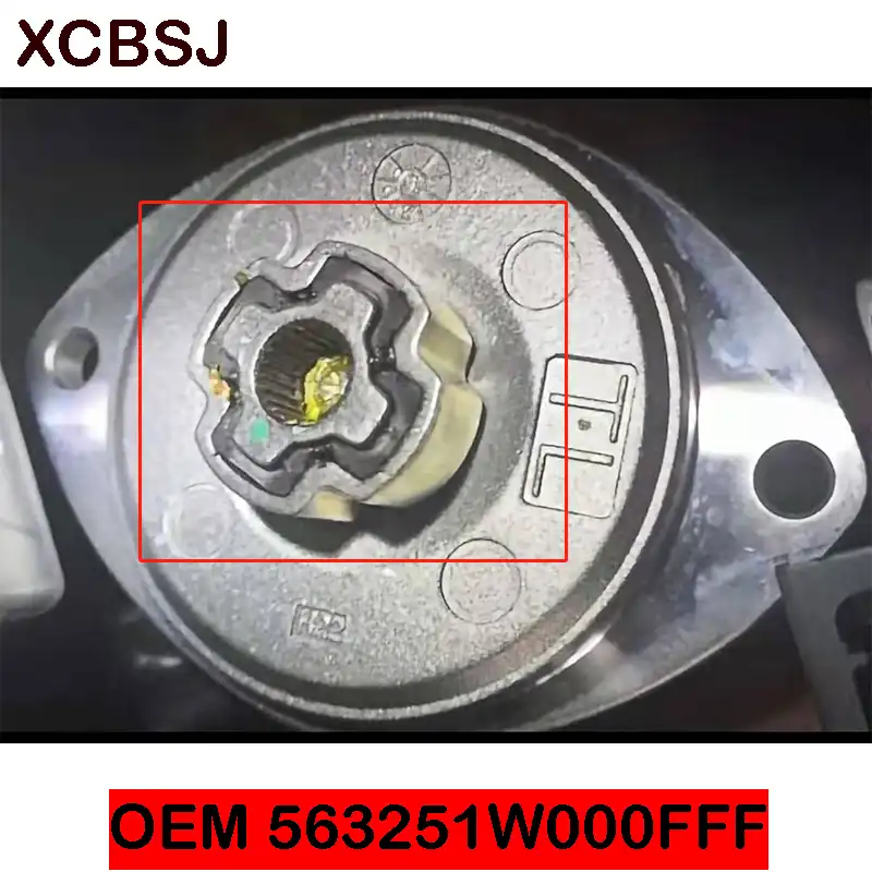 Wooeight 2Pcs 563152K000FFF Car Steering Flexible Coupling Coupler For Hyundai Elantra Veloster