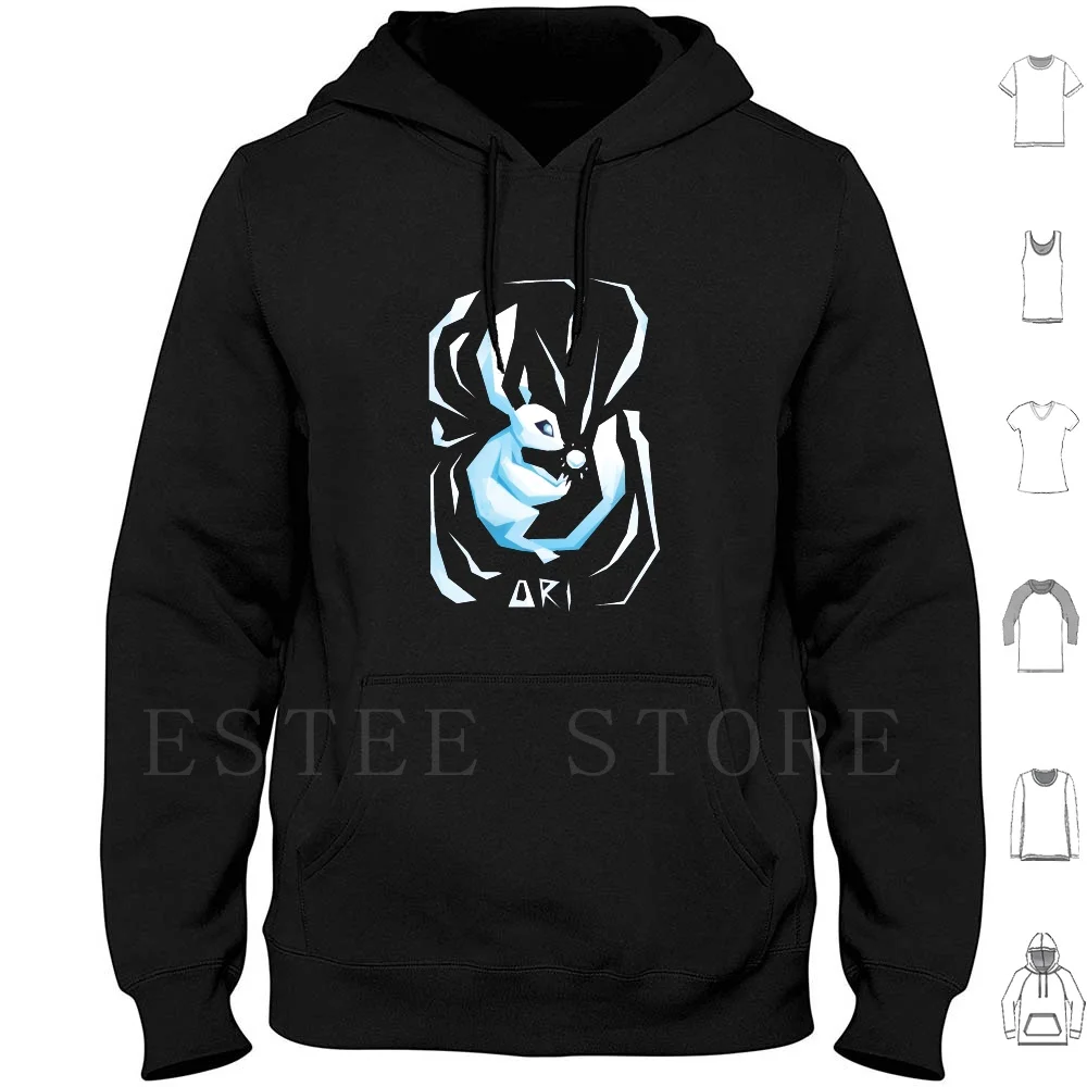 Gathering The Light Hoodies Videogioco Gaming Ori E The Blind Forest Ori Light Ein Fanart Ori E The Will Of