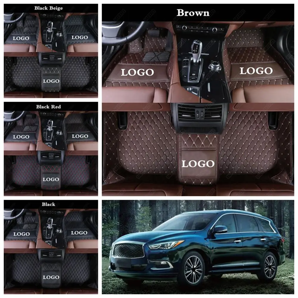 Индивидуальный автомобильный коврик для INFINITI QX30 QX50 QX56 QX60 QX70 QX80 ESQ JX FX35 EX35 JX35 автомобильные коврики для ног