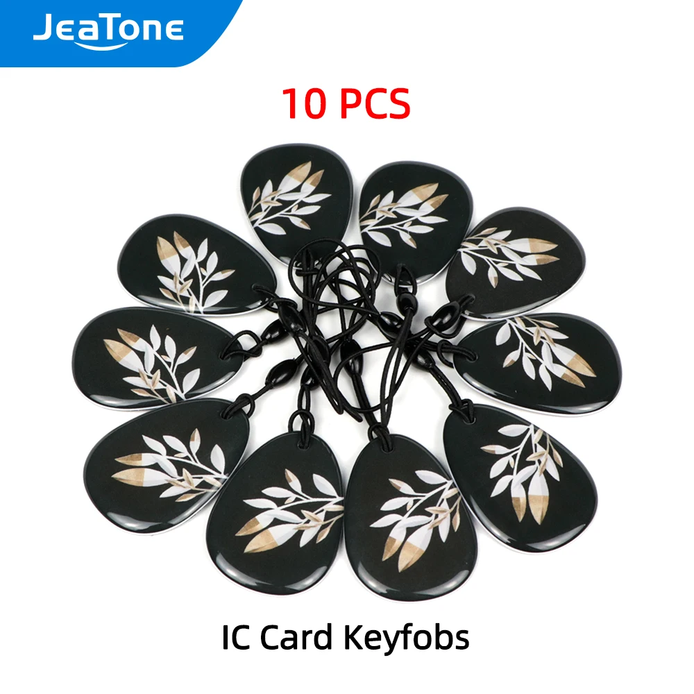 JeaTone 13.5MHz RFIC/125KHz RFID Card for Home Access Control Video Intercom System gliderol remote Access Control Systems