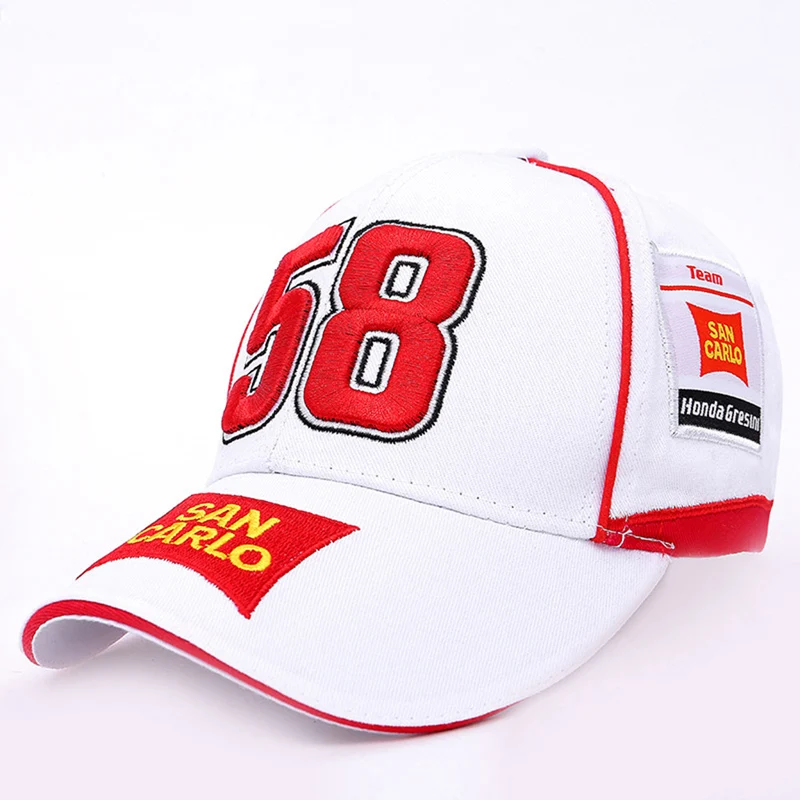 New Fashion Men Women Baseball Cap GP Motorcycle Racing Snapback 58 Marco Simoncelli Moto Racer Hip Hop Caps Dad Hat EP0039