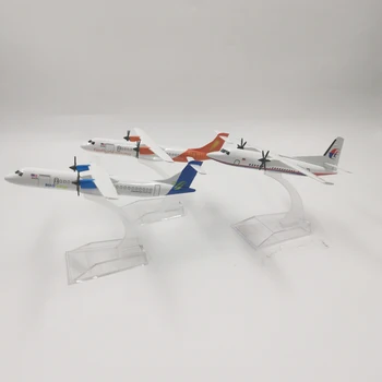 1:400 스케일 FK-50 비행기 모델 합금 금속 비행기 ATR-600