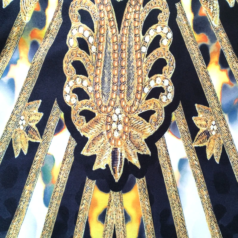 Dashikiage Благородные Ювелирные изделия с леопардовым принтом свободные большие размеры элегантные Повседневные Вечерние платья для мамы