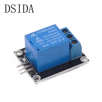 

50PCS JQC-3FF-S-Z Module KY-019 5V One 1 Channel Relay Module Board Shield For PIC AVR DSP ARM for arduino Relay
