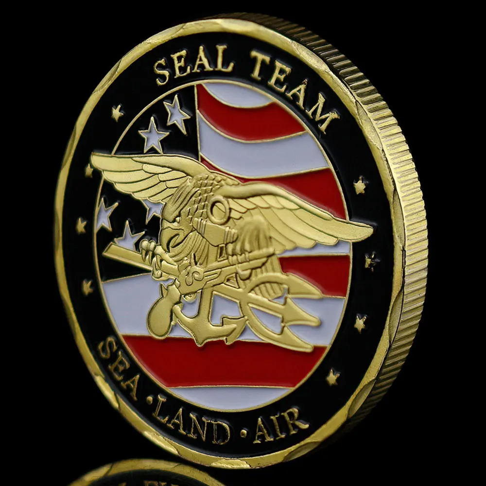 Seal Team United States Navy Commemorative Coin Collection Souvenir Arts Gifts 