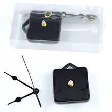 JF002 Stille Große Wand Quarzuhr Bewegung Mechanismus Handgemachte Kit Set Uhr Core Mit Box Für Harz Silizium Formen