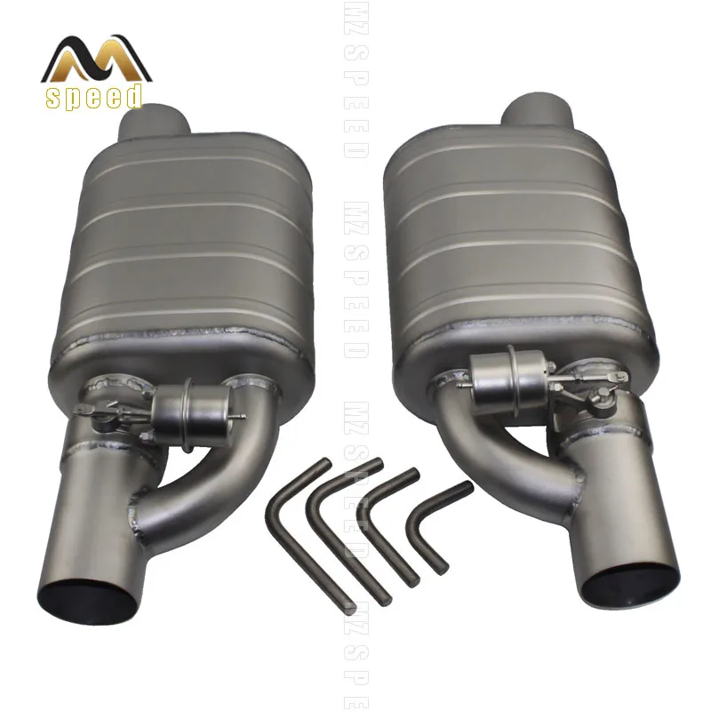 

accessories Car Muffler pneumatic valve titanium alloy exhaust pipe remote control valve muffler Left and right