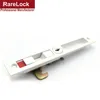 White Sliding Door Lock Green Red Indicator Label with Brass keys for Bathroom Women Bag Shop Door Rarelock MMS227 dd ► Photo 3/6