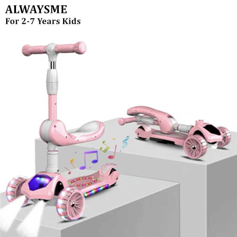 ALWAYSME-patinete y bicicleta de equilibrio para niños de 24 a 72 meses